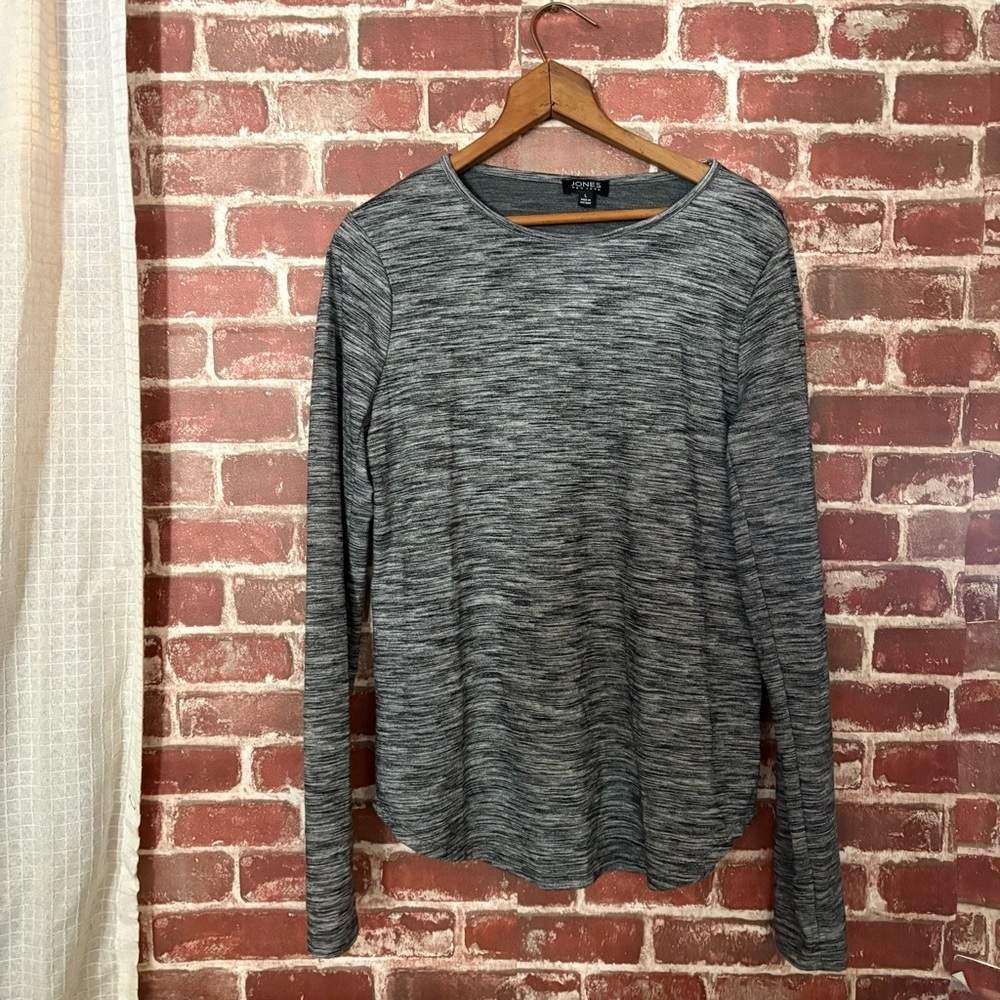 Jones New York Charcoal Long Sleeve
